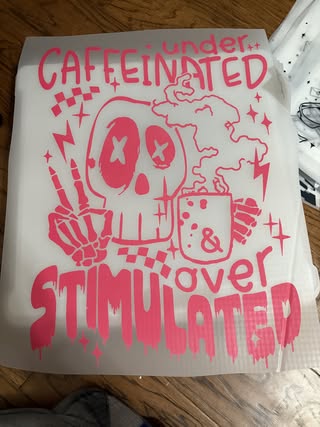 Under Caffeinated Pink