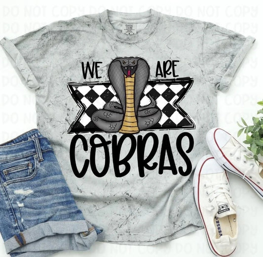 We are Cobras Mascots Graphic Tee