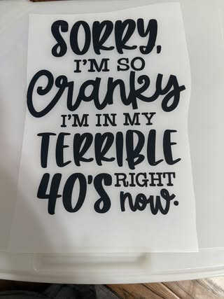 Cranky 40's