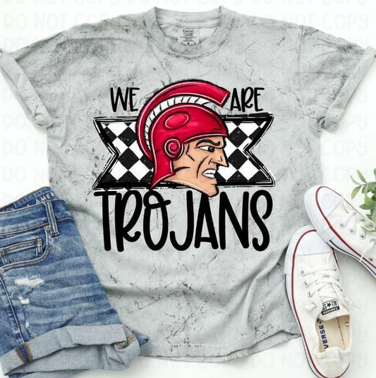 We are Trojans Mascots Graphic Tee