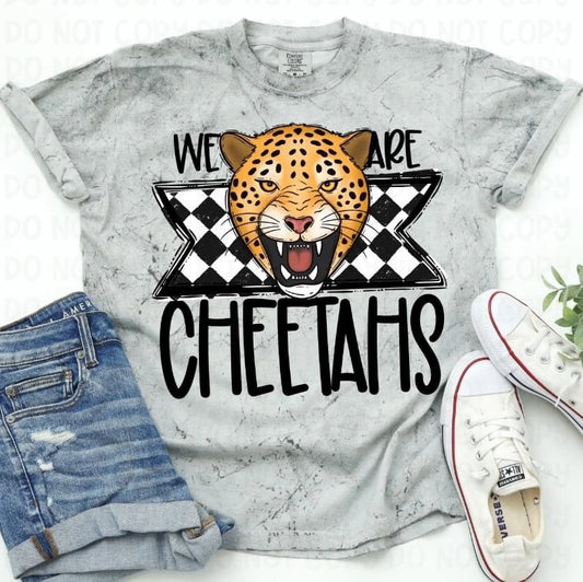 We are Cheetahs Mascots Graphic Tee