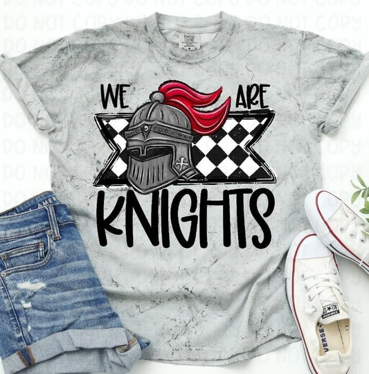 We are Knights Mascots Graphic Tee