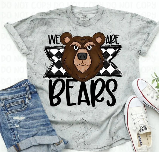 We are Bears Mascots Graphic Tee