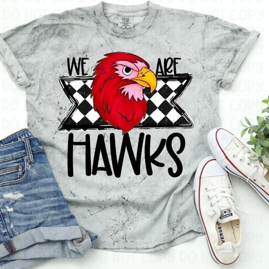 We are Hawks Mascots Graphic Tee